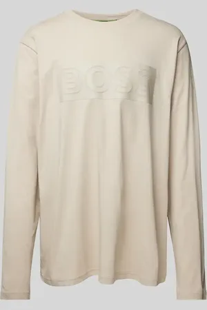 HUGO BOSS Longsleeve mit Label-Print Modell 