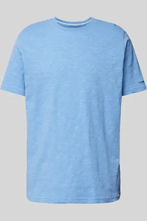 Fynch-Hatton T-Shirt mit Logo-Stitching in , Größe S