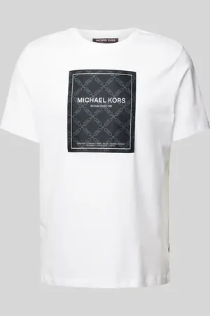 Michael Kors T-Shirt mit Label-Print Modell 