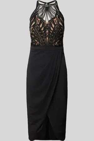 Lipsy London Cocktailkleid mit Häkelspitze in , Größe 32