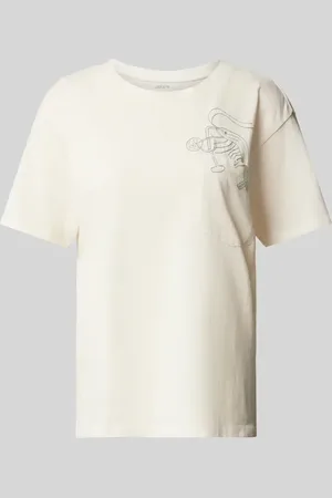 Jake*s T-Shirt mit Motiv-Stitching in , Größe XS