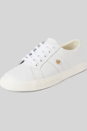 Ralph Lauren Sneaker aus Leder mit Label-Applikation Modell 
