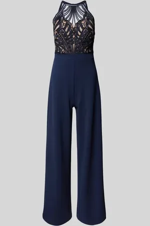 Lipsy London Jumpsuit mit Häkelspitze in , Größe 34