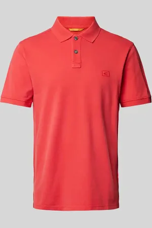 Camel Active Regular Fit Poloshirt mit Logo-Stitching in , Größe XL