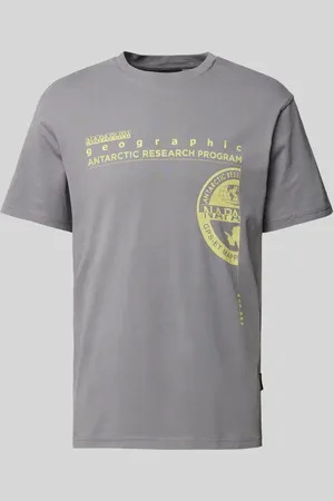 Napapijri T-Shirt mit Label- und Motiv-Print Modell 