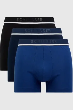 Schiesser Trunks mit Stretch-Anteil im 3er-Pack in , Größe M