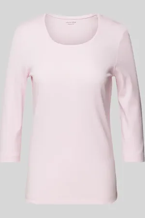 Christian Berg T-Shirt mit 3/4-Arm in unifarbenem Design in , Größe 36