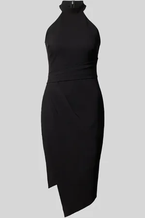 Lipsy London Knielanges Cocktailkleid mit Neckholder in , Größe 34
