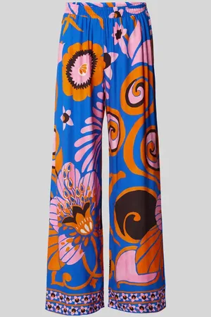 Smith and Soul Stoffhose aus Viskose mit Allover-Muster in , Größe S