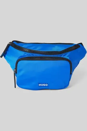 Hugo Blue Bauchtasche mit Label-Detail Modell 