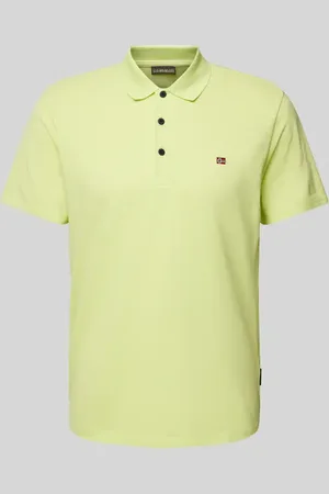 Napapijri Slim Fit Poloshirt mit Logo-Stitching Modell 
