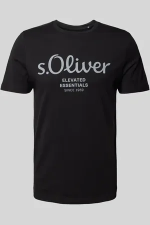 QS by s.Oliver T-Shirt mit Label-Print in , Größe S