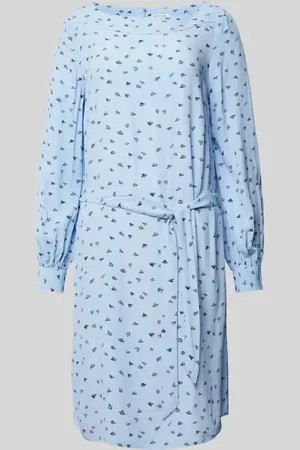 TOM TAILOR Knielanges Kleid mit Allover-Muster in , Größe 34