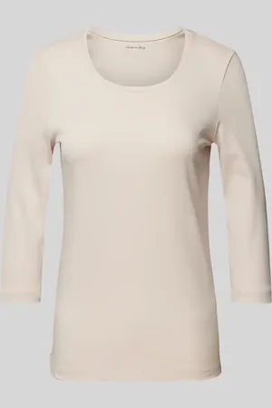 Christian Berg T-Shirt mit 3/4-Arm in unifarbenem Design in , Größe 36
