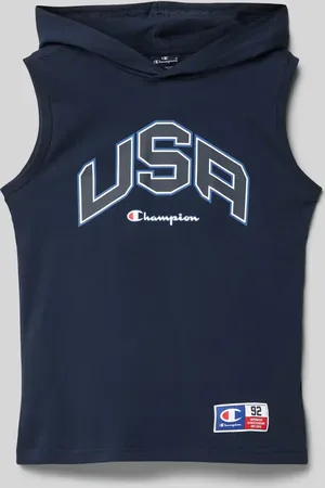 Champion Hoodie mit Label-Print in , Größe 140
