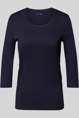 Christian Berg T-Shirt mit 3/4-Arm in unifarbenem Design in , Größe 36