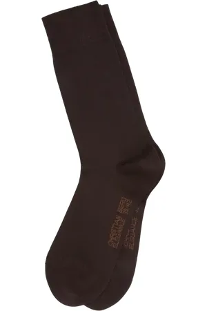 Christian Berg Socken aus Baumwoll-Mix im 2er-Pack in , Größe 43/46