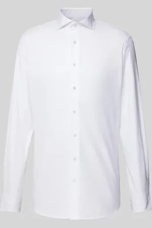 Profuomo Slim Fit Businesshemd aus Twill in , Größe 39