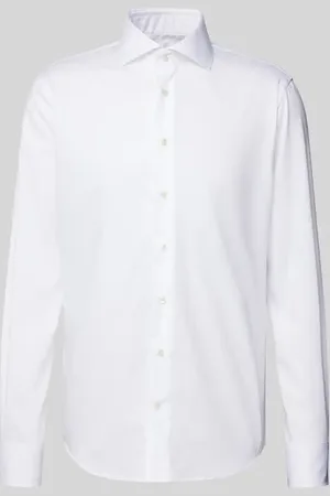 Profuomo Slim Fit Businesshemd aus Twill in , Größe 38