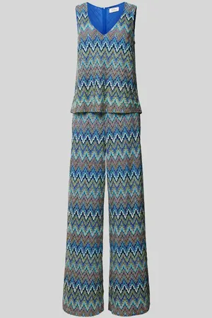 ROBE LÉGÈRE Jumpsuit mit Allover-Muster in , Größe 40