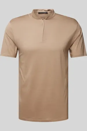Drykorn Poloshirt in unifarbenem Design Modell 