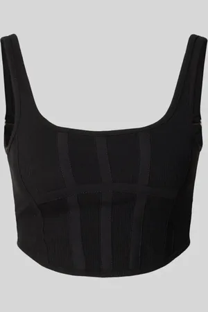 Sixth June Crop Top in Ripp-Optik in , Größe XS