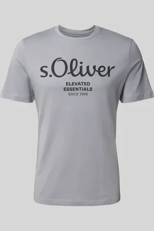 QS by s.Oliver T-Shirt mit Label-Print in , Größe S