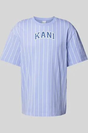 Karl Kani T-Shirt mit Nadelstreifen in , Größe S