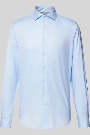 Profuomo Slim Fit Businesshemd aus Twill in , Größe 39