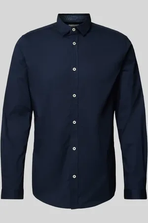 TOM TAILOR Regular Fit Freizeithemd mit Kentkragen in , Größe S
