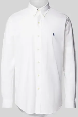 Ralph Lauren Custom Fit Freizeithemd mit Logo-Stitching in , Größe S