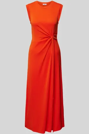 ESPRIT Midikleid in unifarbenem Design in , Größe XL