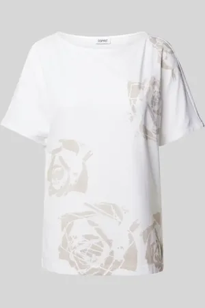 ESPRIT T-Shirt mit floralem Muster in , Größe S