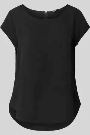 ONLY Blusenshirt in unifarbenem Design in , Größe 34