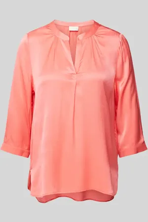 Milano Bluse aus Viskose mit Tunikakragen in , Größe 38