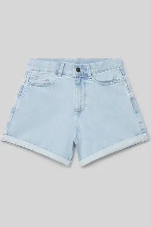 QS by s.Oliver Jeansshorts mit Eingrifftaschen in , Größe 170