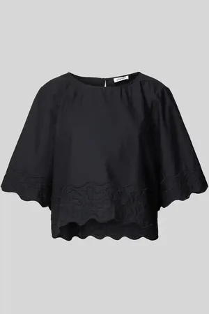 ESPRIT Blusenshirt mit 1/2-Arm in lockerer Passform in , Größe M