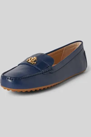 Ralph Lauren Mokassins aus Leder mit Label-Detail in , Größe 36