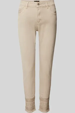 miss goodlife Slim Fit Jeans mit Ziersteinbesatz in , Größe XS