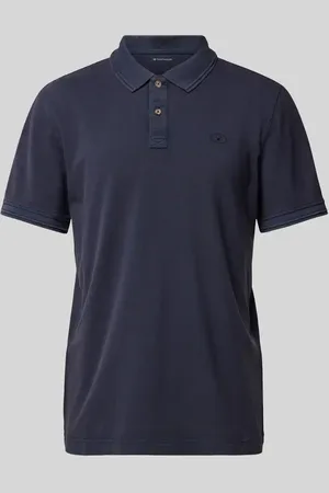 TOM TAILOR Regular Fit Poloshirt im Used-Look in , Größe S