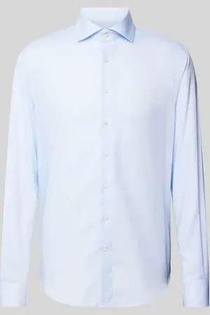 Profuomo Slim Fit Businesshemd aus Twill in , Größe 39