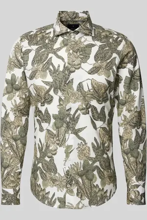 JOOP! Slim Fit Freizeithemd mit Allover-Print Modell 