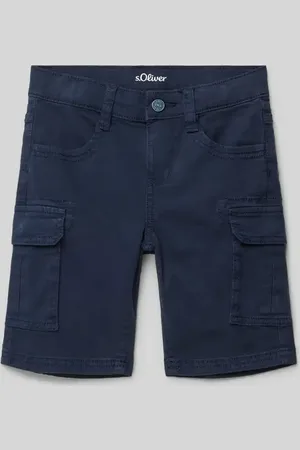 QS by s.Oliver Regular Fit Cargoshorts mit Gesäßtaschen in , Größe 110