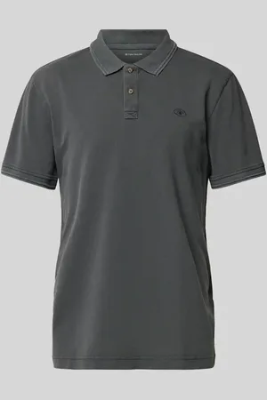 TOM TAILOR Regular Fit Poloshirt im Used-Look in , Größe S