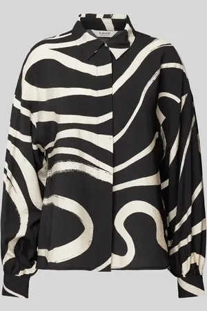 B YOUNG Bluse mit Allover-Print Modell 