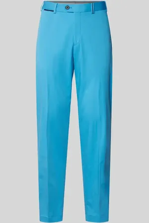Hiltl Slim Fit Hose mit Bügelfalten Modell 