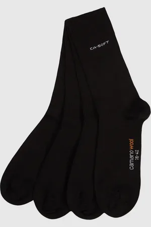 Camano Socken mit Label-Stitching im 3er-Pack in , Größe 39-42