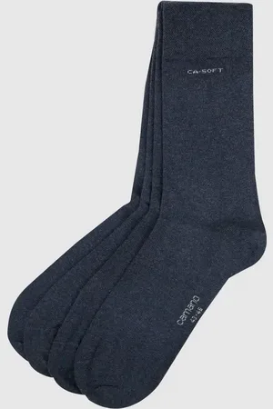 Camano Socken im unifarbenen Design im 4er-Pack in , Größe 39-42
