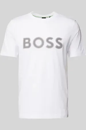 HUGO BOSS T-Shirt mit Label-Print in , Größe L