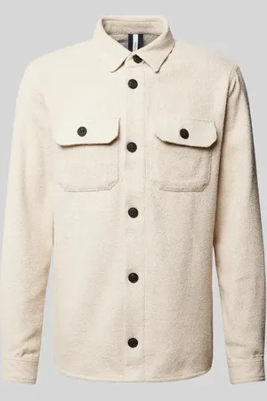 Profuomo Hemdjacke mit Brusttaschen in , Größe S